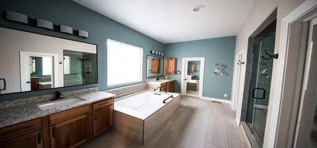 A bright, professionally cleaned living space in St. George, Utah